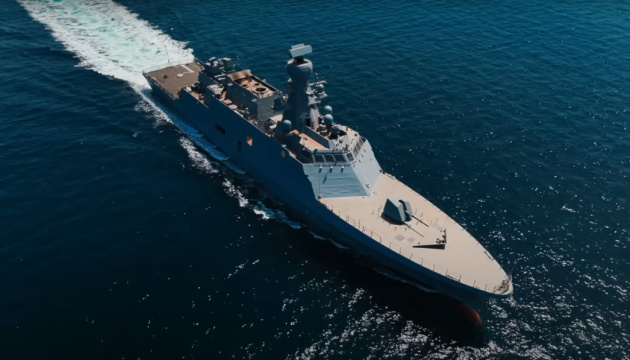 У ВМС показали, як проходять випробування корвета «Гетьман Іван Мазепа» в Туреччині У ВМС показали, як проходять випробування корвета «Гетьман Іван Мазепа» в Туреччині