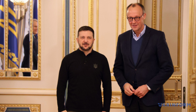 Зеленський обговорив із Мерцом справедливий мир та відновлення України Зеленський обговорив із Мерцом справедливий мир та відновлення України