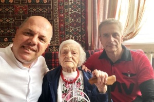 У Львові 108-й день народження відзначила колишня зв'язкова УПА Олена Рибалко