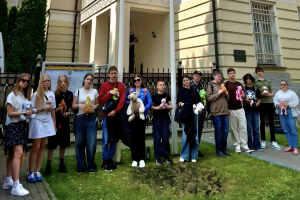 У Вільнюсі вшанували пам’ять українських дітей, убитих через агресію Росії