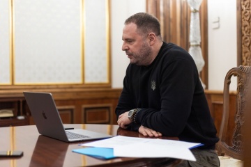 Yermak, advisors to European leaders discuss next steps in negotiation process